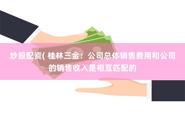 炒股配资( 桂林三金：公司总体销售费用和公司的销售收入是相互匹配的