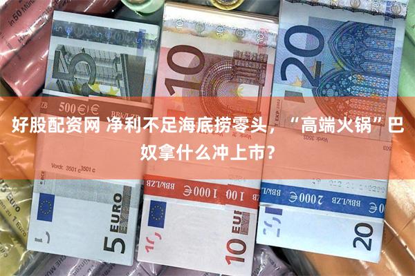 好股配资网 净利不足海底捞零头，“高端火锅”巴奴拿什么冲上市？